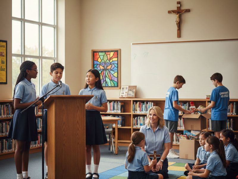 Voices of Faith: How Catholic Schools Help Students Speak and Listen with Purpose